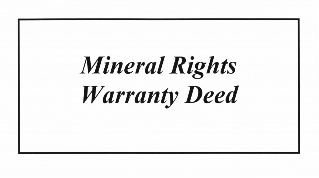 North Dakota Mineral Rights Gary C. Dahle, Attorney at Law